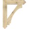 Ekena Millwork Imperial Arts & Crafts Rough Sawn Bracket, Douglas Fir, 6"W x 34"D x 42"H BKT06X34X42IMP03RDF - alternate 3